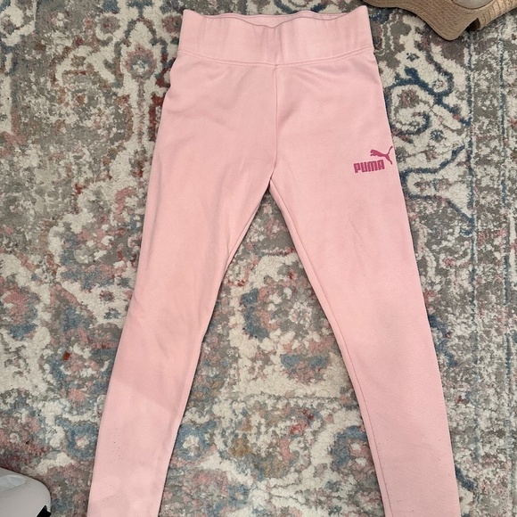 PUMA jogging pants pink girl size 10 (L) - Picture 1 of 3